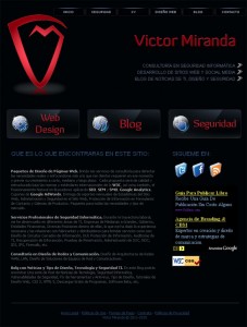 Pagina Principal de Victor Miranda