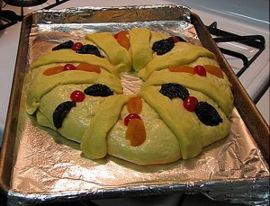 Receta de la Rosca de Reyes